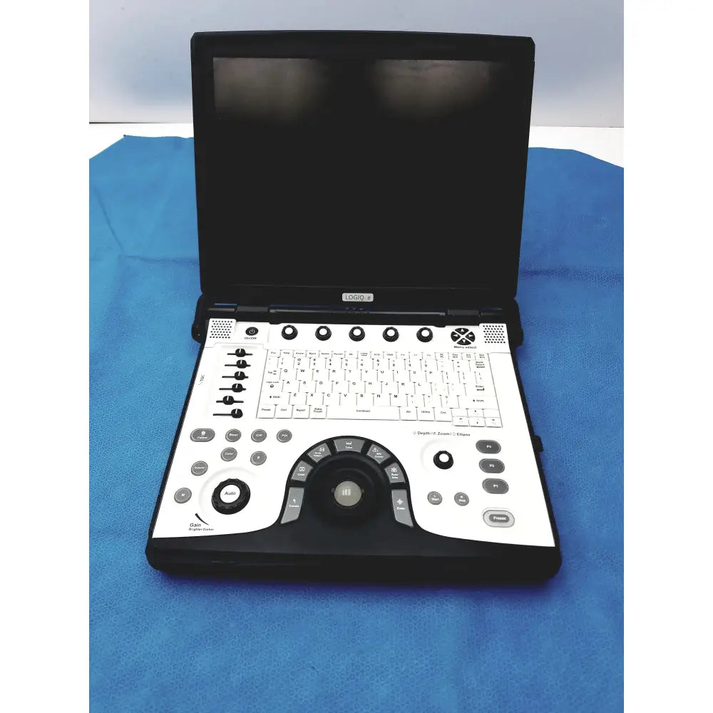 GE Logiq E 5439035 Portable Ultrasound Machine Portable Ultrasound Machine, as-is (for parts) product photo 2