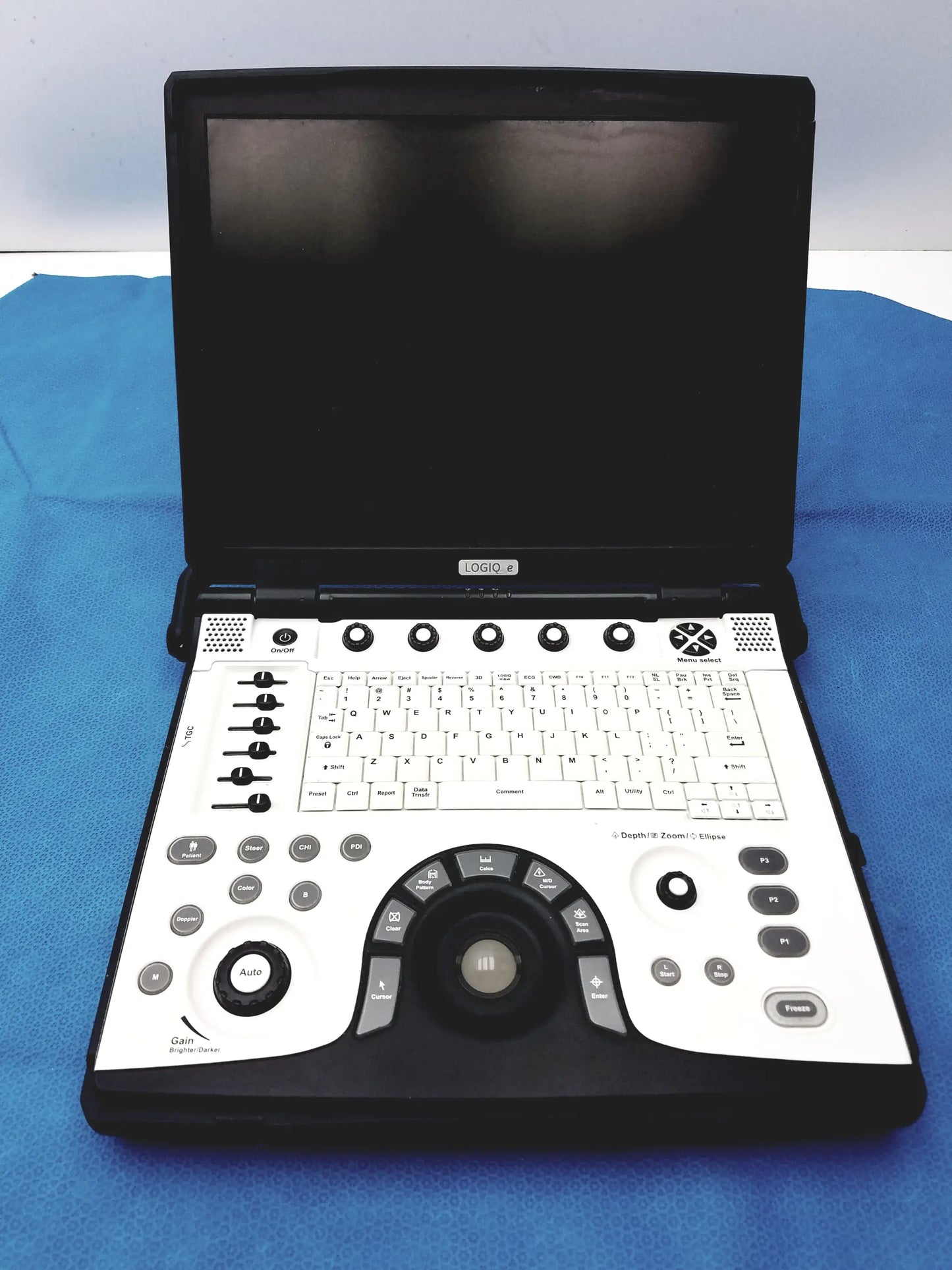 GE Logiq E 5439035 Portable Ultrasound Machine Portable Ultrasound Machine, as-is (for parts) product photo 35