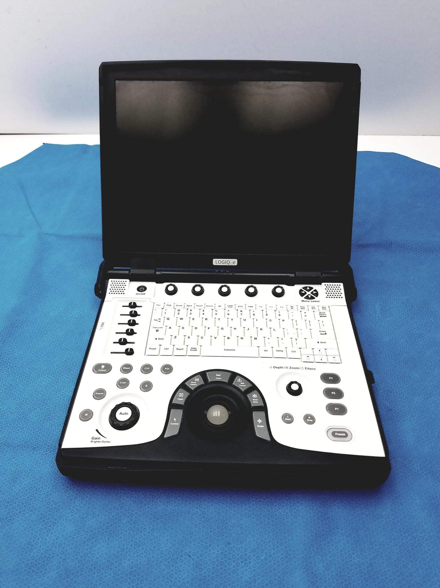 GE Logiq E 5439035 Portable Ultrasound Machine Portable Ultrasound Machine, as-is (for parts) product photo 15