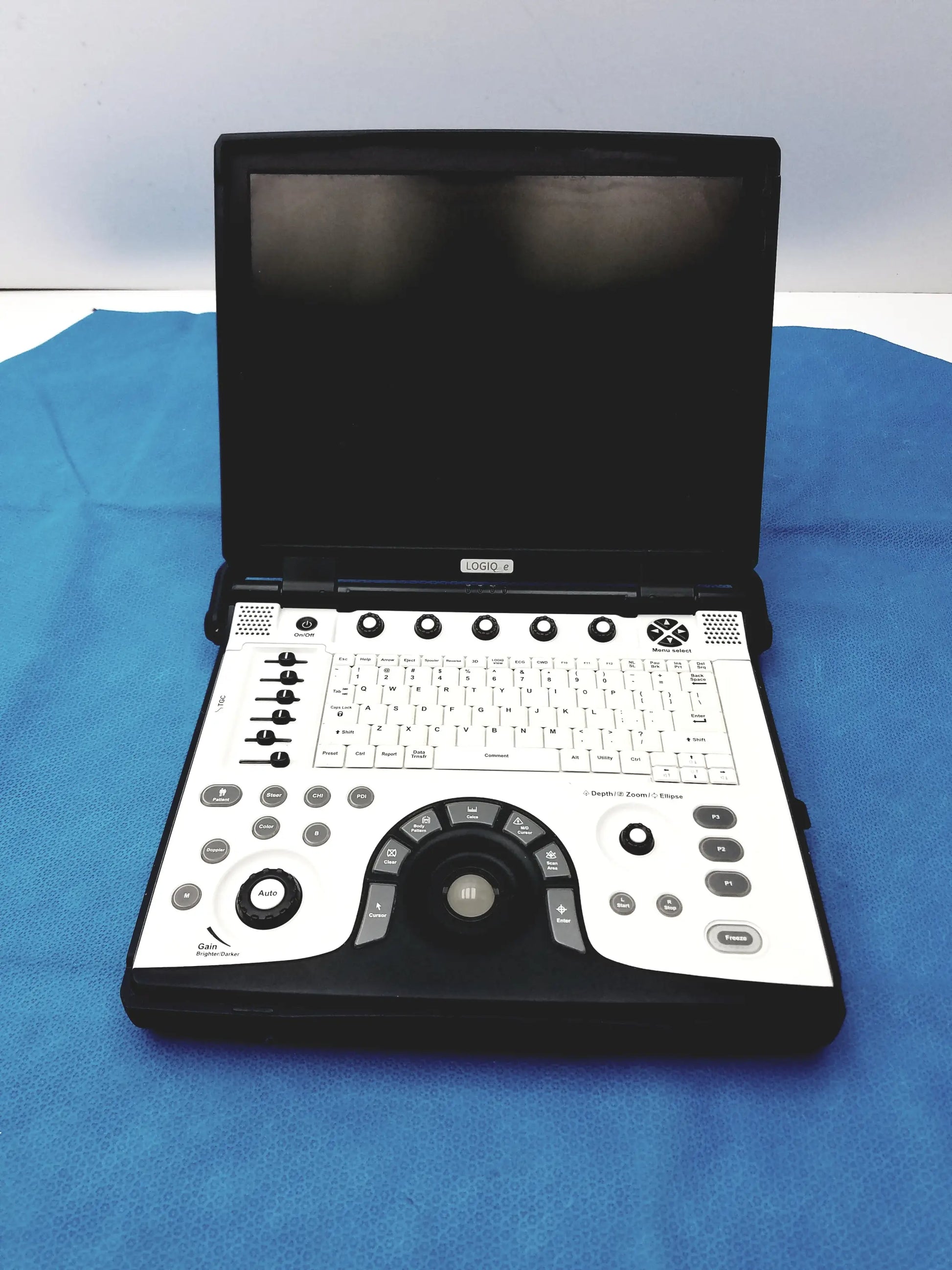 GE Logiq E 5439035 Portable Ultrasound Machine Portable Ultrasound Machine, as-is (for parts) product photo 15
