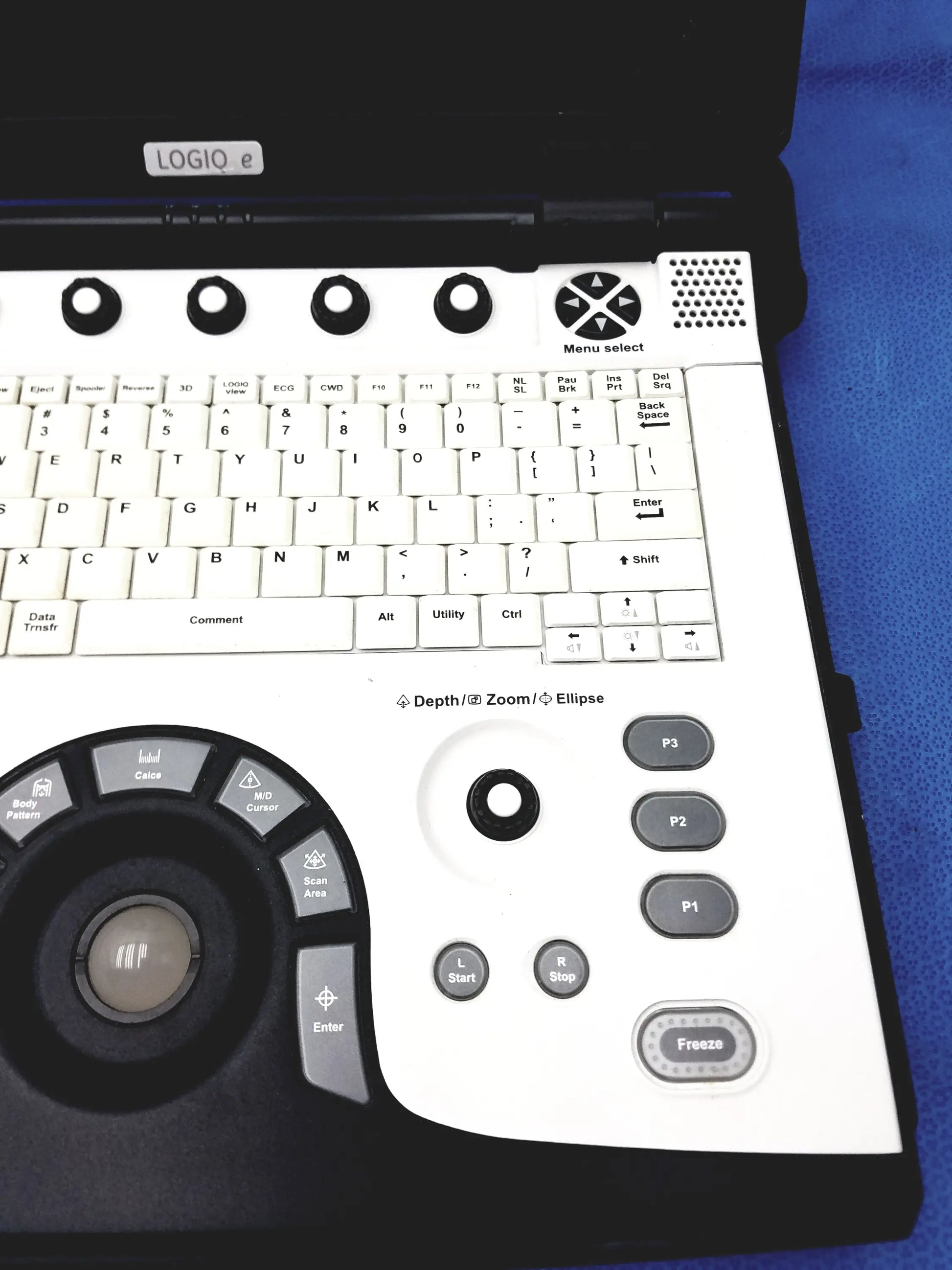 GE Logiq E 5439035 Portable Ultrasound Machine Portable Ultrasound Machine, as-is (for parts) product photo 7