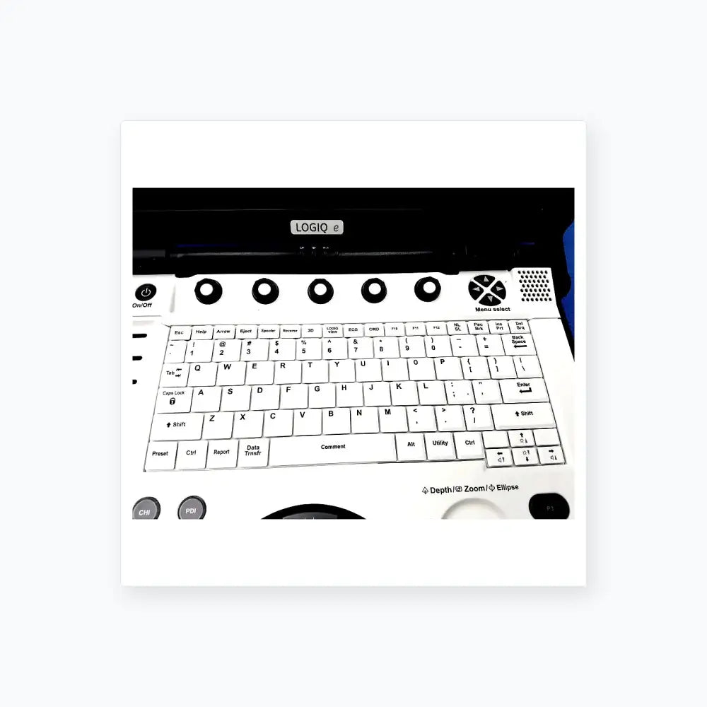 GE Logiq E Portable Ultrasound Machine Portable Ultrasound Machine, as-is (for parts) product photo 4