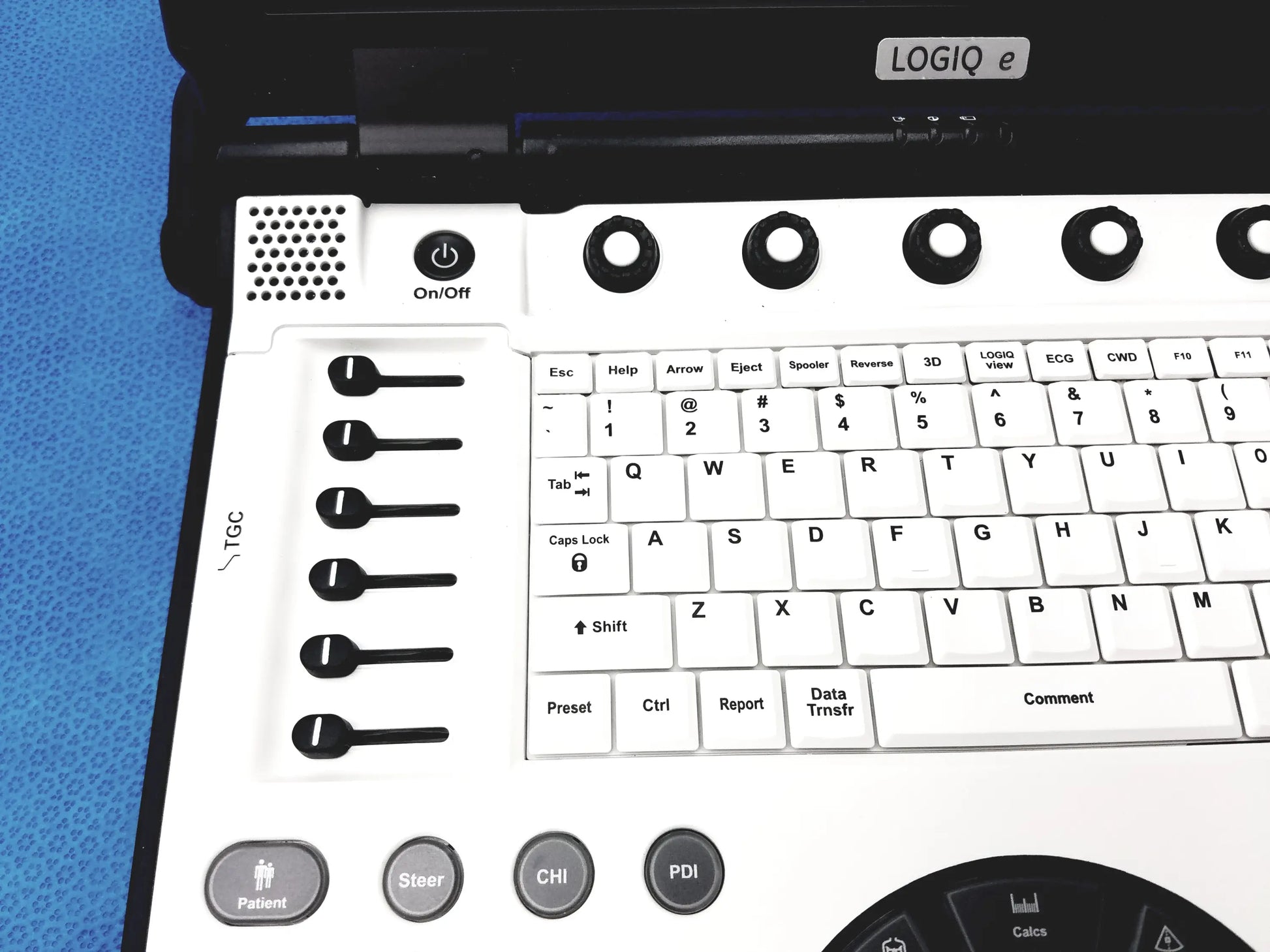 GE Logiq E Portable Ultrasound Machine Portable Ultrasound Machine, as-is (for parts) product photo 3