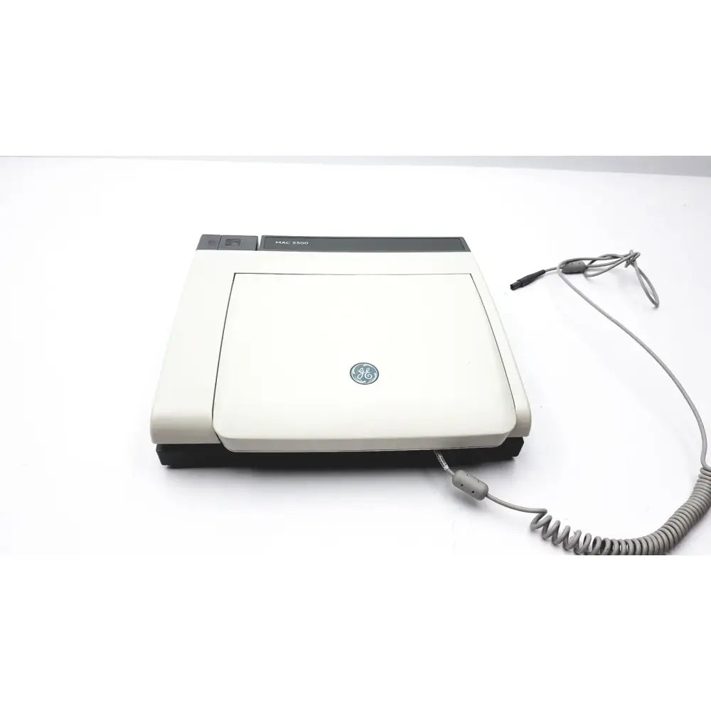 Reuse Medical GE Mac 5500 HD Color Resting ECG Analysis System 2026609-002 - A EEG Systems, second-hand product photo 1