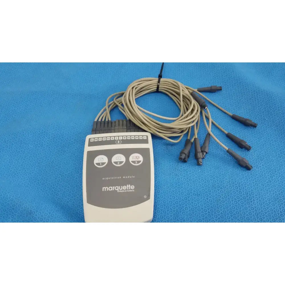 GE Marquette Acquisition Module CAM-14 EKG ECG with Cable EKG/ECG Acquisition Module, second-hand product photo 1