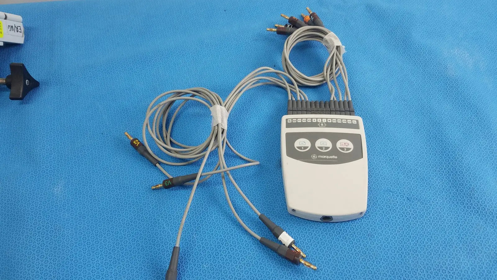 Reuse Medical GE Marquette CAM-14 ECG Acquisition Module With Connector Cable Data Acquisition Modules, second-hand product photo 1