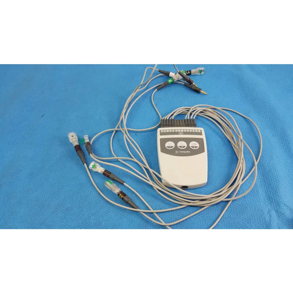 GE Marquette CAM-14 ECG Acquisition Module With Leads ECG Acquisition Module, second-hand product photo 1