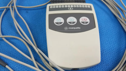 GE Marquette CAM-14 ECG Acquisition Module With Leads ECG Acquisition Module, second-hand product photo 2