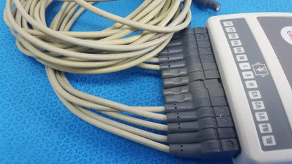 GE Marquette CAM-14 EKG ECG Acquisition Module with Cable ECG Acquisition Module, second-hand product photo 6
