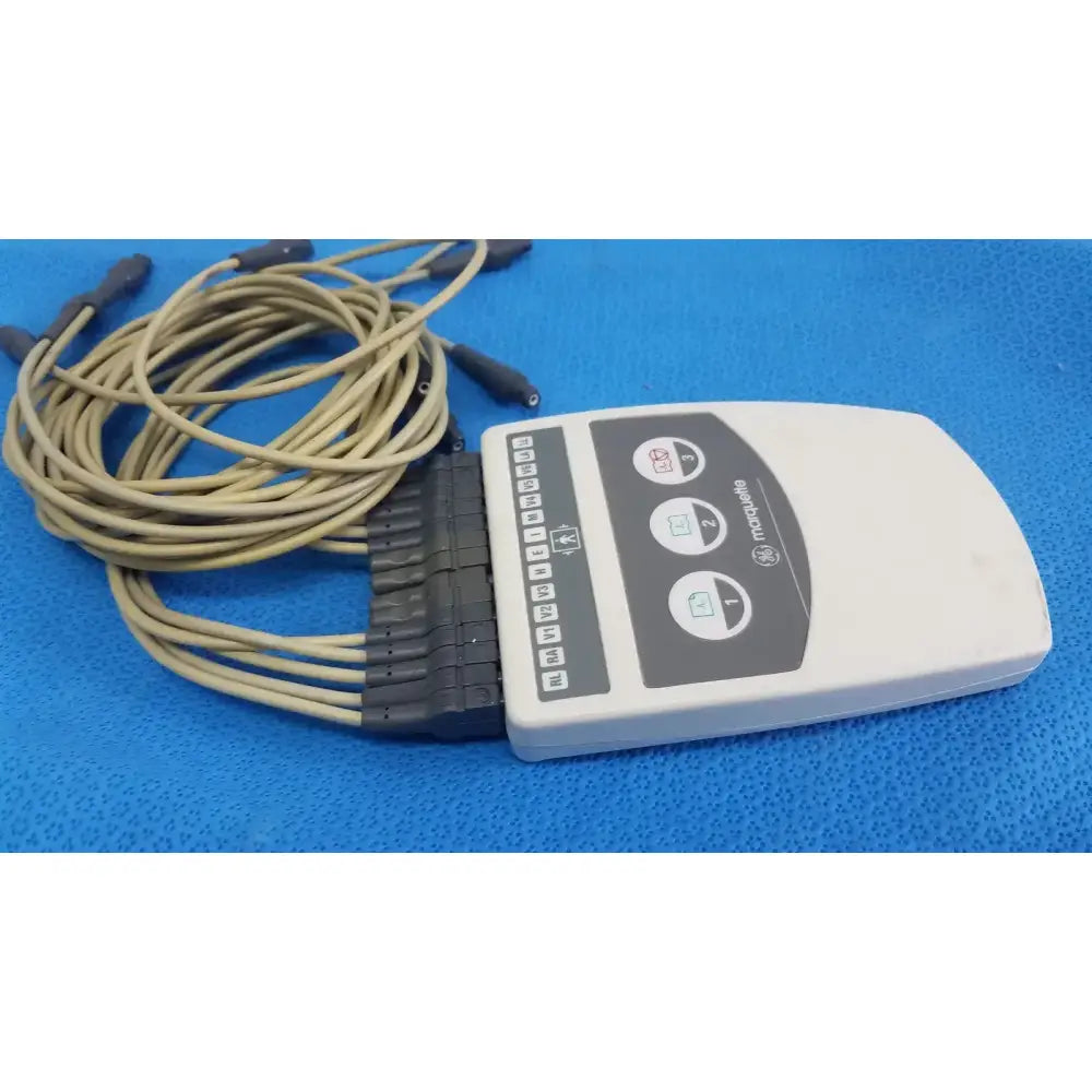 GE Marquette CAM-14 EKG ECG Acquisition Module with Cable ECG Acquisition Module, second-hand product photo 4
