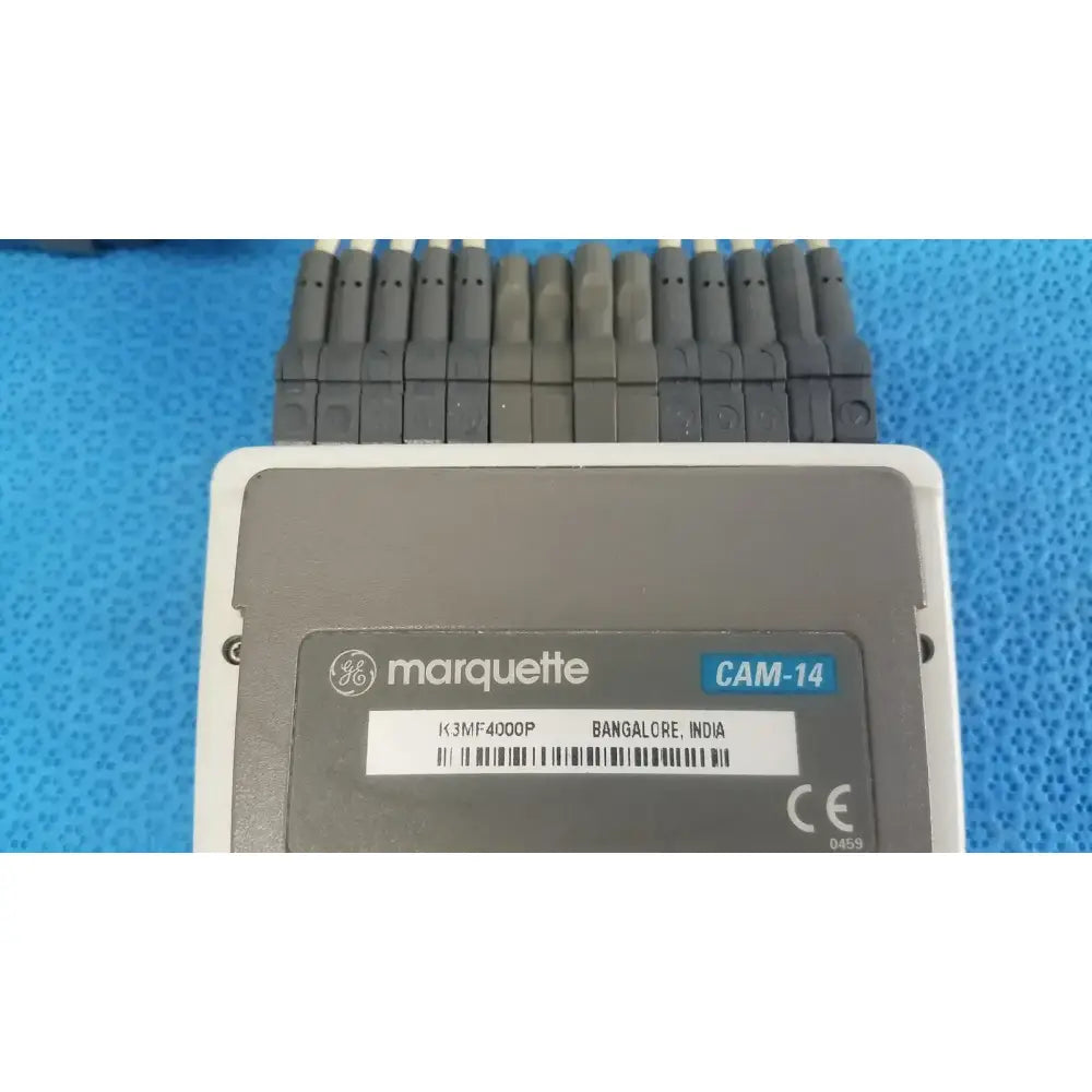 GE Marquette CAM-14 EKG ECG Acquisition Module with Cable ECG Acquisition Module, second-hand product photo 8