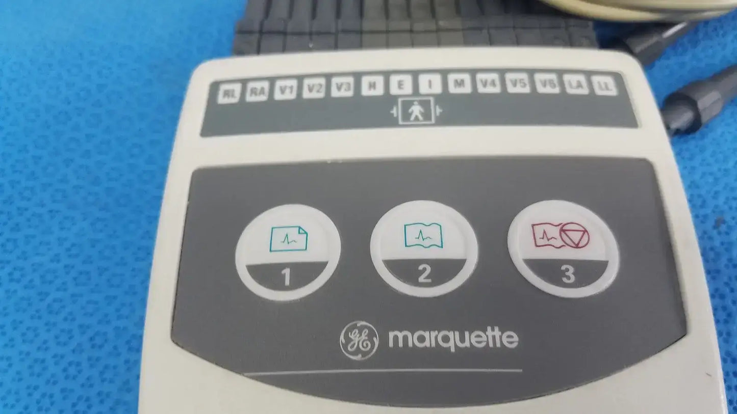 GE Marquette CAM-14 EKG ECG Acquisition Module with Cable ECG Acquisition Module, second-hand product photo 2