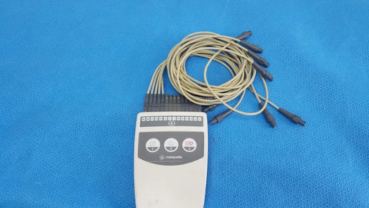 GE Marquette CAM-14 EKG ECG Acquisition Module with Cable ECG Acquisition Module, second-hand product photo 1
