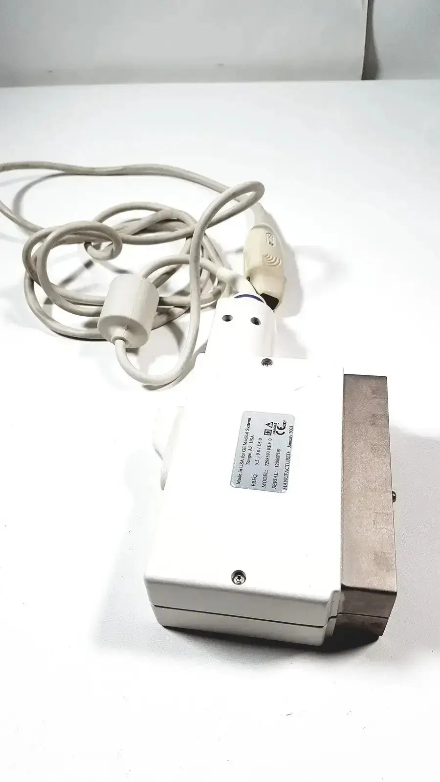 GE Medical 2298593 Rev 0 Phased Array Probe for GE Logiq & Vivid Series Ultrasound Probe, second-hand product photo 11