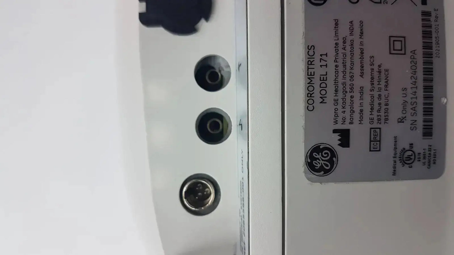 GE Medical Corometrics 170 Series, Model 171 - External Fetal Monitor External Fetal Monitor, second-hand product photo 9