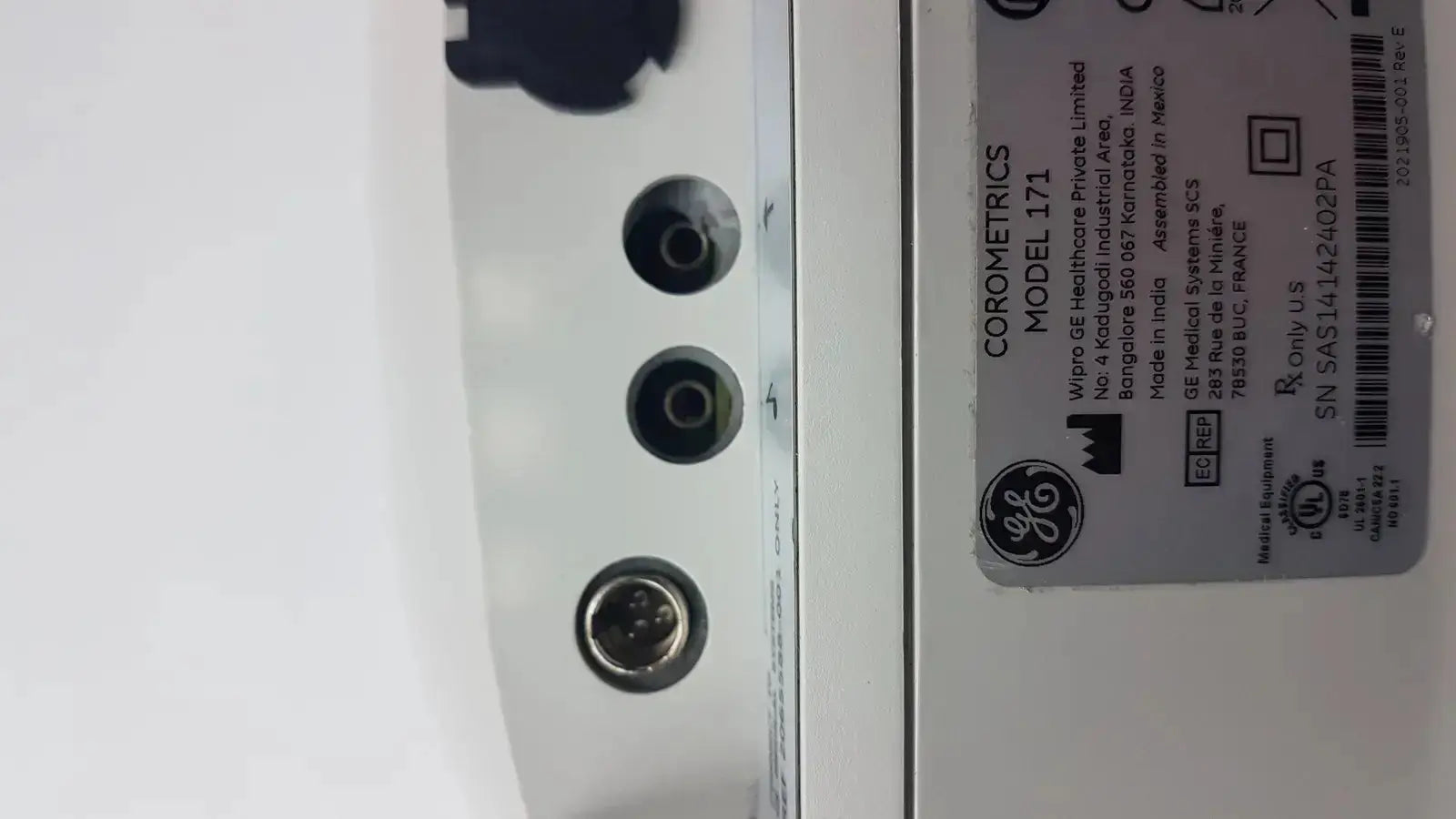 GE Medical Corometrics 170 Series, Model 171 - External Fetal Monitor External Fetal Monitor, second-hand product photo 9