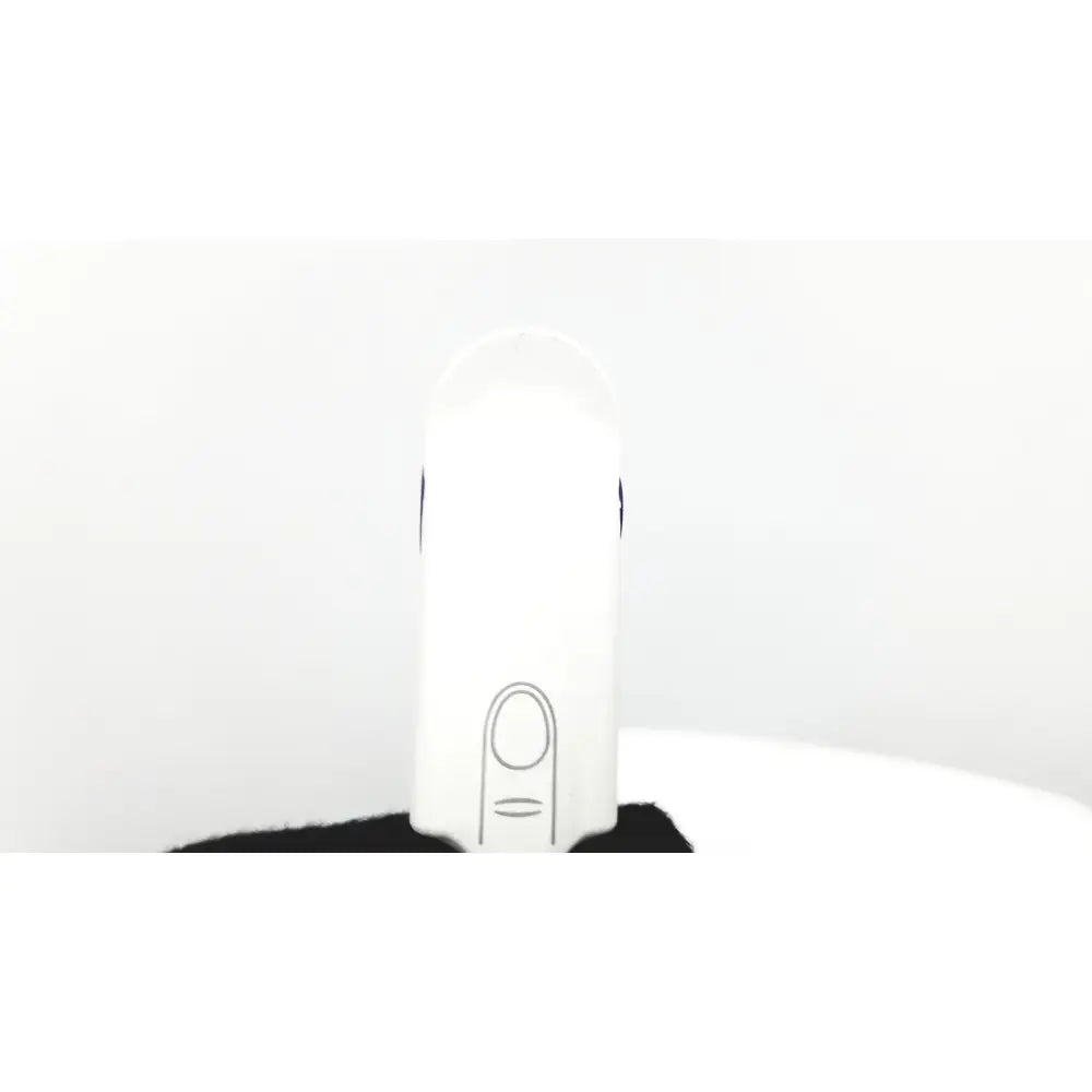White plastic clip with minimalist black finger design for ge medical mini-torr plus patient monitor ref 3444 with rolling stand