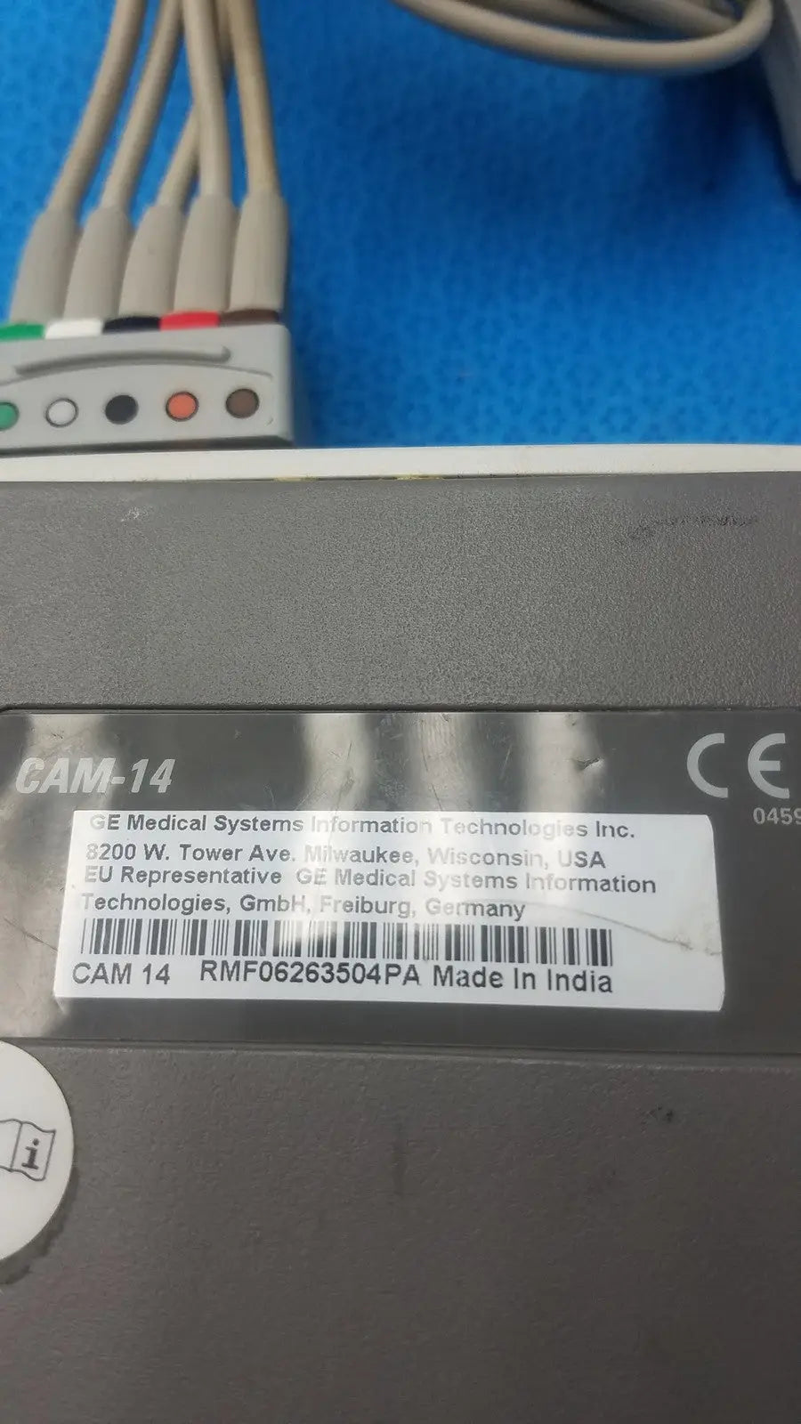 GE Medical Systems GE Medical System CAM-14 Acquisition Module Model RMF06263504PA ECG Acquisition Module, second-hand product photo 9