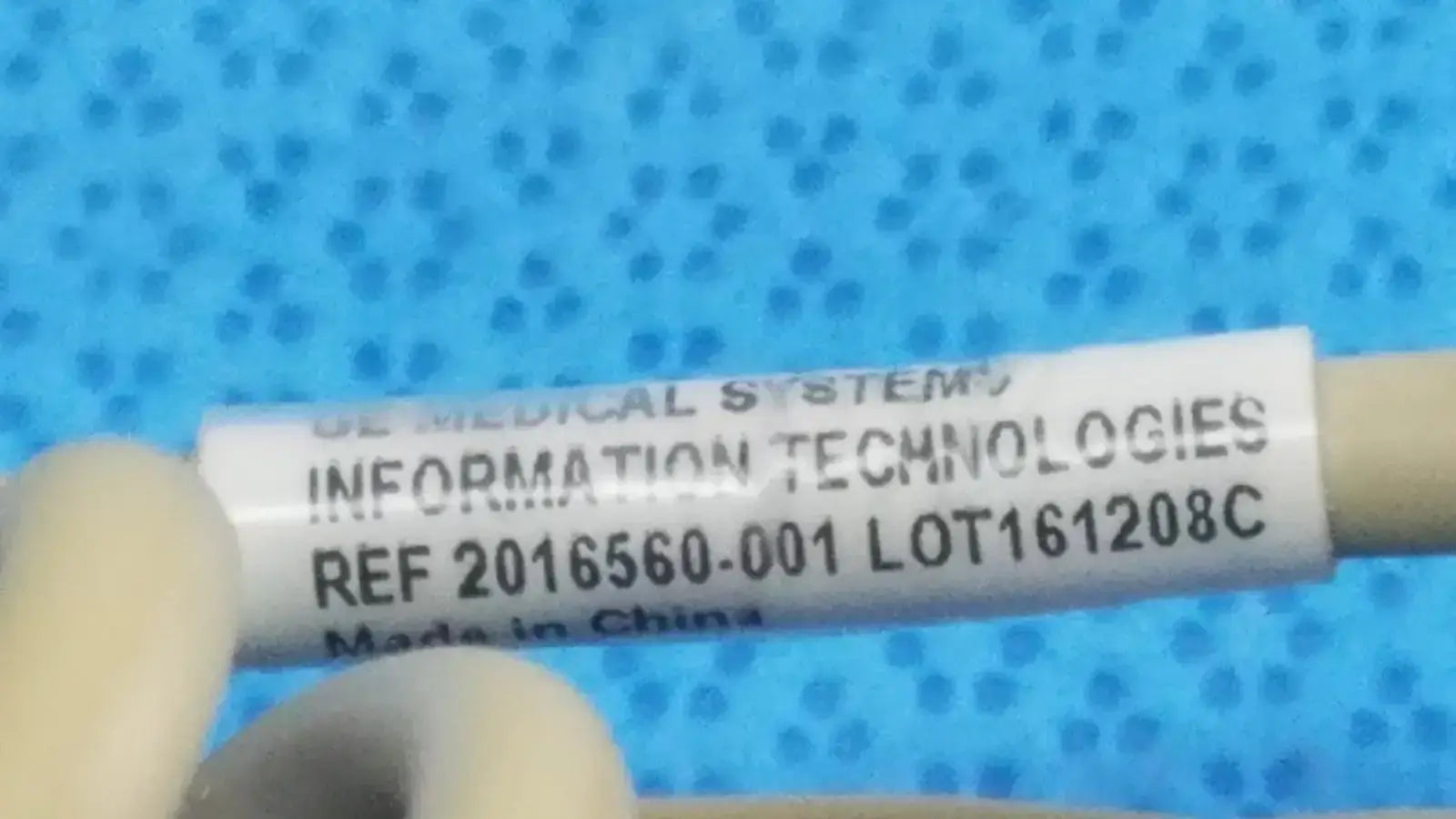 GE Medical Systems 2016560-001 Coiled Patient Cable ECG Patient Cable, second-hand product photo 7