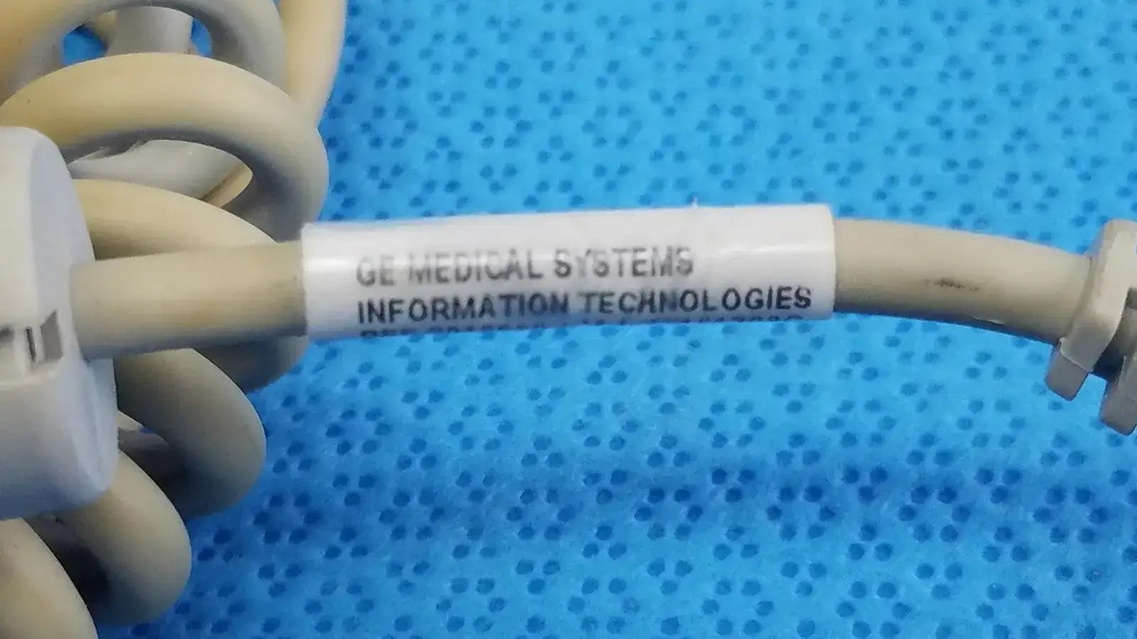 GE Medical Systems 2016560-001 Coiled Patient Cable ECG Patient Cable, second-hand product photo 6
