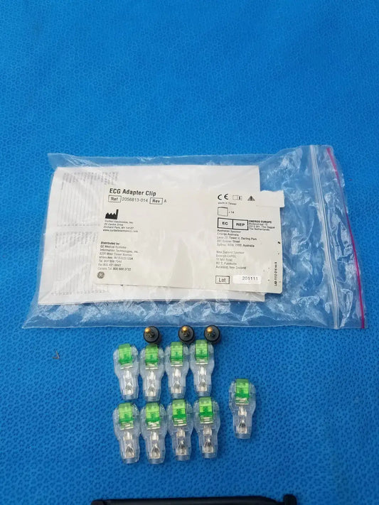 GE Medical Systems 2056813-014 ECG Adapter Clip - Pack of 12 ECG Adapter Clip, second-hand product photo 2