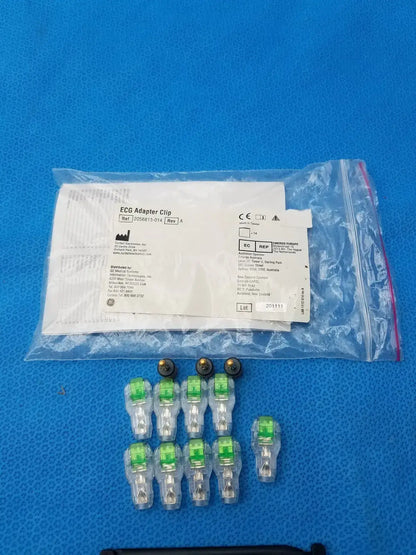 GE Medical Systems 2056813-014 ECG Adapter Clip - Pack of 12 ECG Adapter Clip, second-hand product photo 2