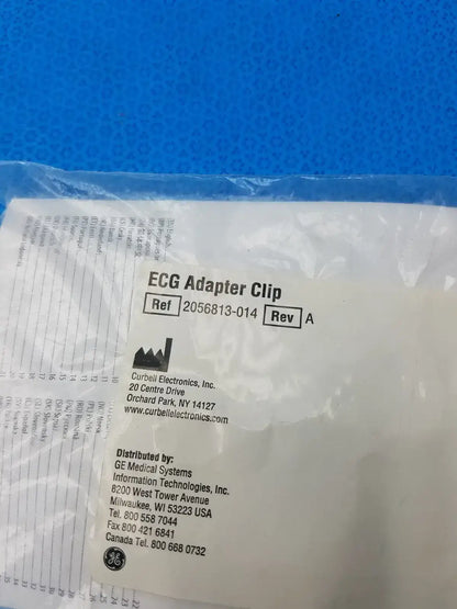 GE Medical Systems 2056813-014 ECG Adapter Clip - Pack of 12 ECG Adapter Clip, second-hand product photo 5
