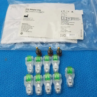 GE Medical Systems 2056813-014 ECG Adapter Clip - Pack of 12 ECG Adapter Clip, second-hand product photo 1