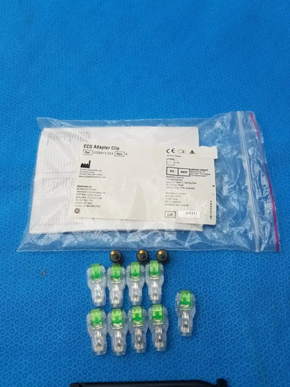 GE Medical Systems 2056813-014 ECG Adapter Clip - Pack of 12 ECG Adapter Clip, second-hand product photo 2