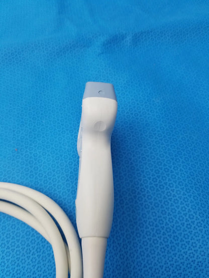 Ge medical systems 4c-rs white and light gray convex array ultrasound transducer probe for compatible ge ultrasound imaging