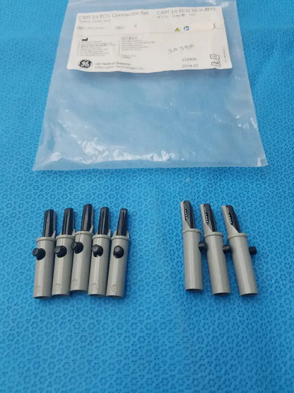 GE Medical Systems 900178-003 Cam 14 ECG Connector Set - Pack of 7 ECG Connector Set, second-hand product photo 1