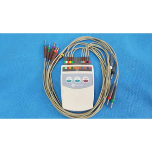 وحدة الحصول على تخطيط القلب الكهربائي GE Medical Systems 900995-003 CAM HD مع الكابلات