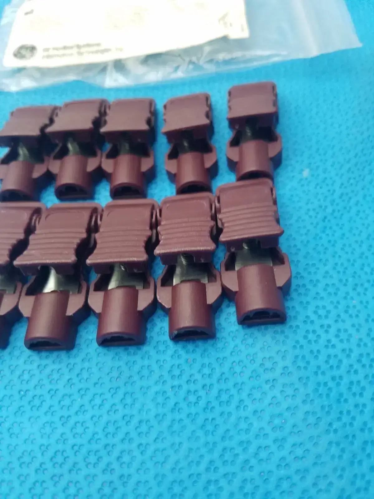 GE Medical Systems 9490-214 ECG Clamp Electrode Adapter Set - Pack of 10 ECG Clamp Electrode Adapter Set, second-hand product photo 7