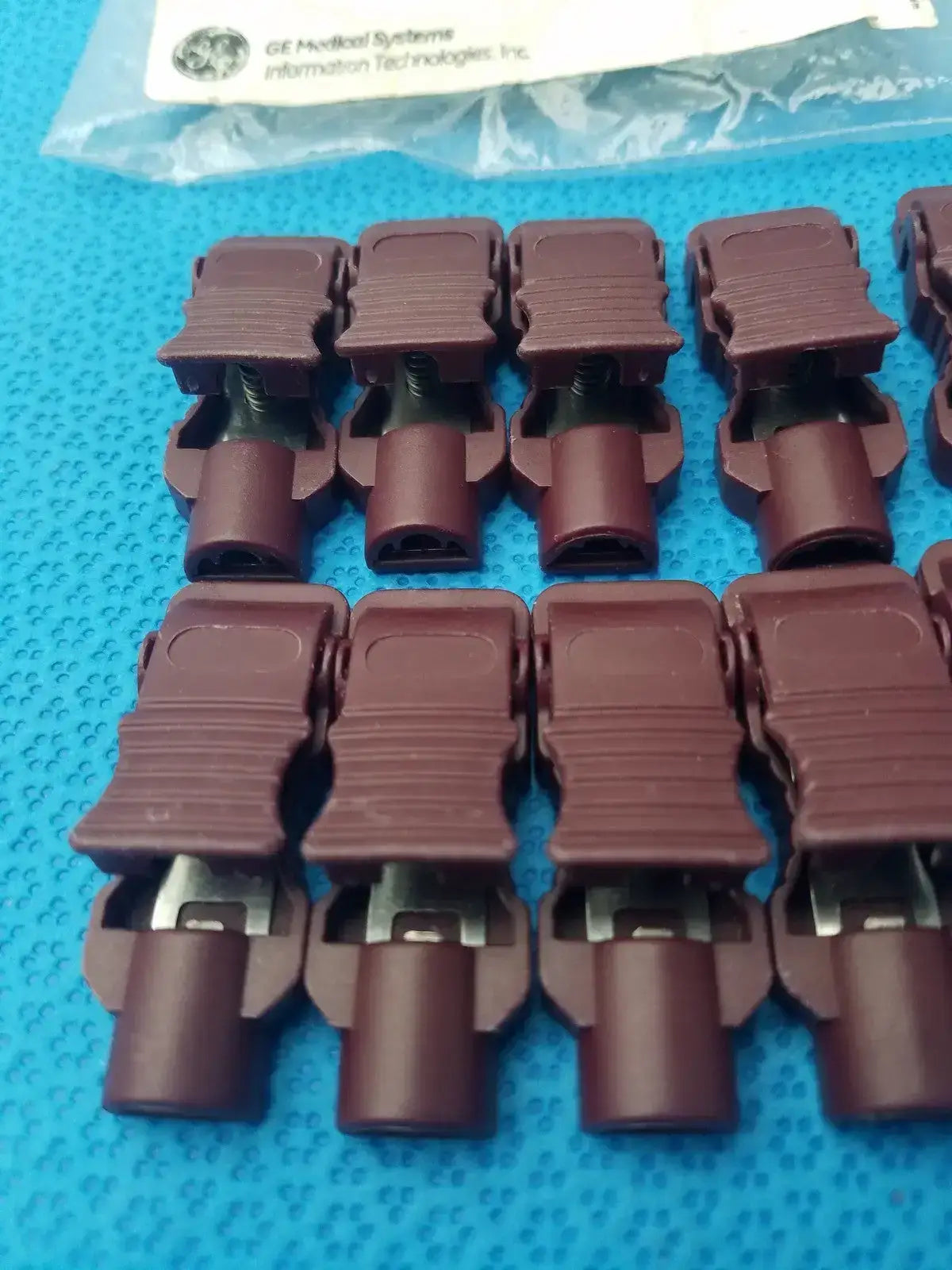 GE Medical Systems 9490-214 ECG Clamp Electrode Adapter Set - Pack of 10 ECG Clamp Electrode Adapter Set, second-hand product photo 6