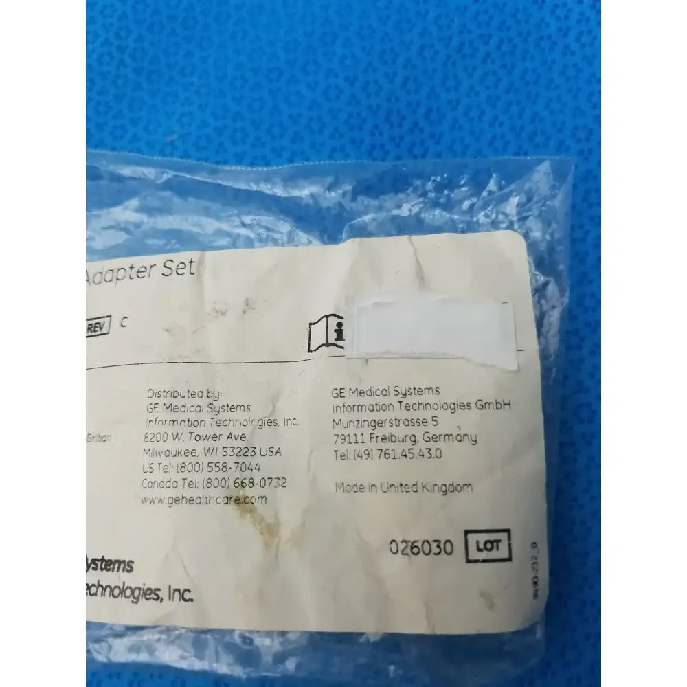 GE Medical Systems 9490-214 Electrode Adapter Set - Pack of 4 Electrode Adapter Set, second-hand product photo 7