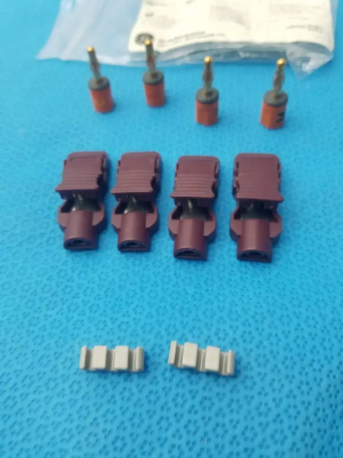 GE Medical Systems 9490-214 Electrode Adapter Set - Pack of 4 Electrode Adapter Set, second-hand product photo 13