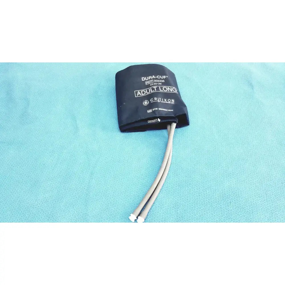 GE Medical Systems Adult Long Critikon Blood Pressure Cuff 23–33 cm – 002206 Blood Pressure Cuff, second-hand product photo 1