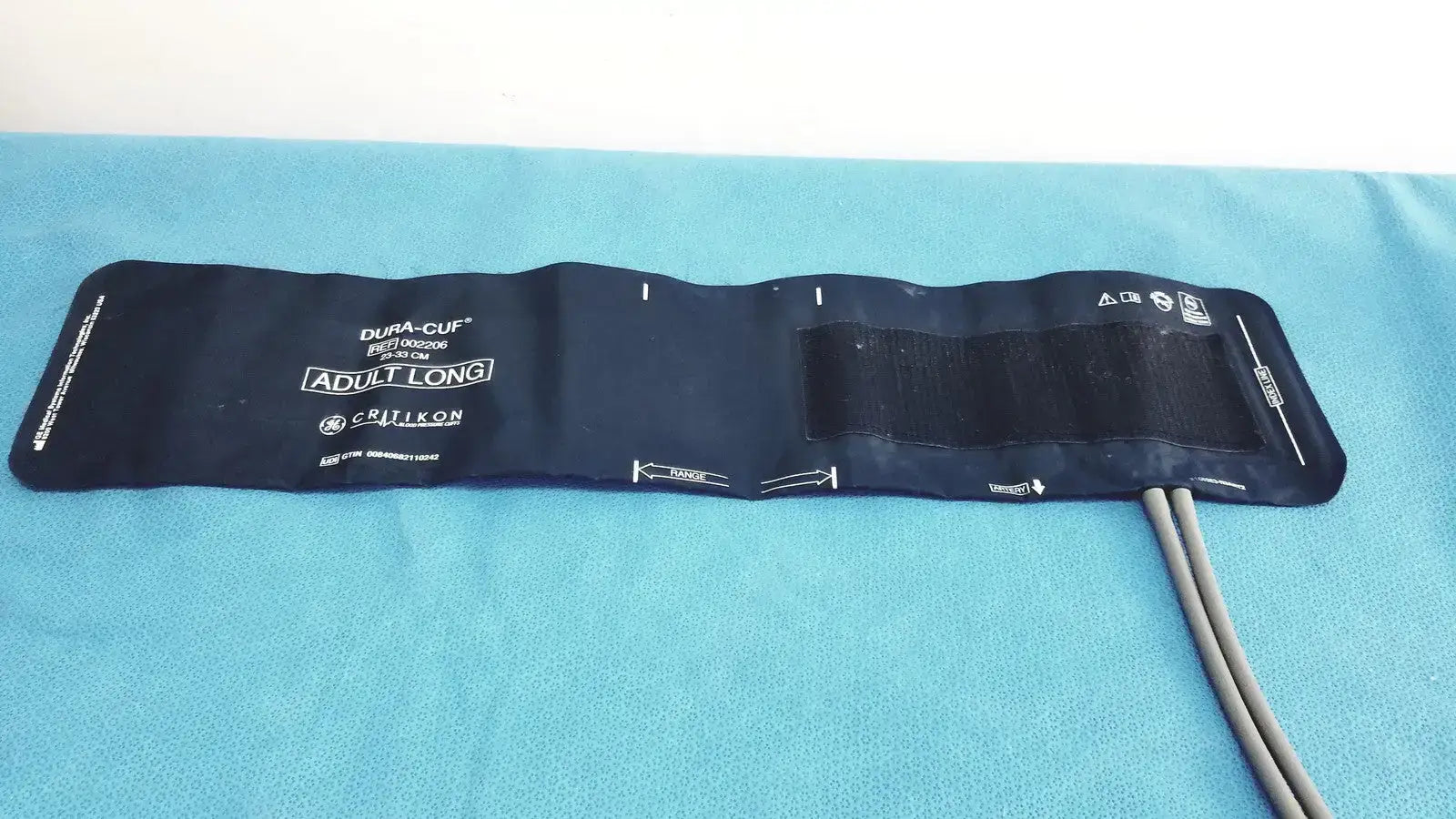GE Medical Systems Adult Long Critikon Blood Pressure Cuff 23–33 cm – 002206 Blood Pressure Cuff, second-hand product photo 8
