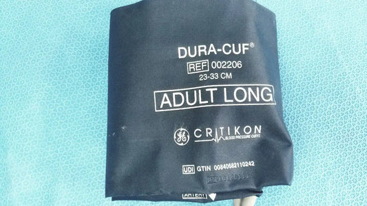 GE Medical Systems Adult Long Critikon Blood Pressure Cuff 23–33 cm – 002206 Blood Pressure Cuff, second-hand product photo 2