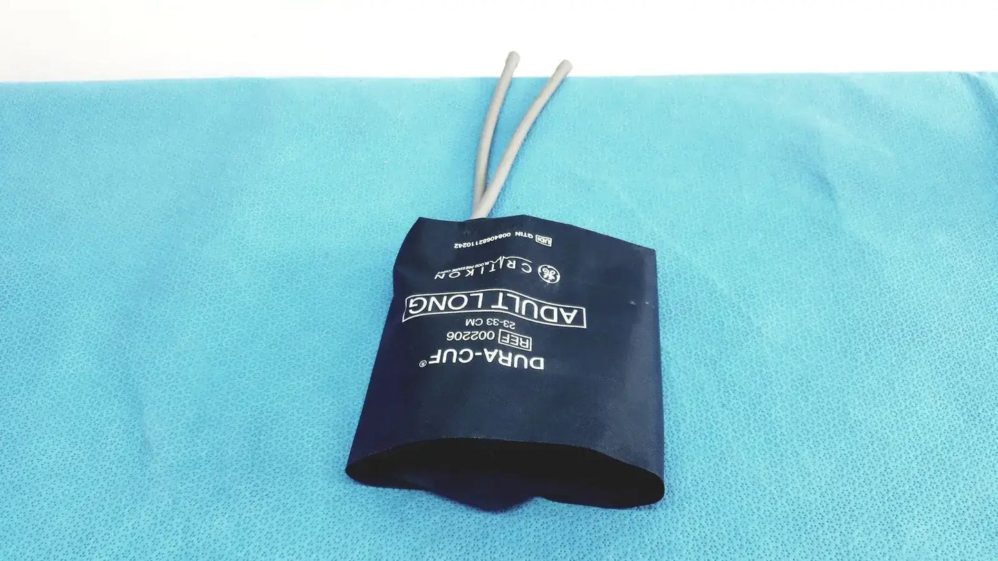 GE Medical Systems Adult Long Critikon Blood Pressure Cuff 23–33 cm – 002206 Blood Pressure Cuff, second-hand product photo 4