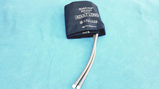 GE Medical Systems Adult Long Critikon Blood Pressure Cuff 23–33 cm – 002206 Blood Pressure Cuff, second-hand product photo 1