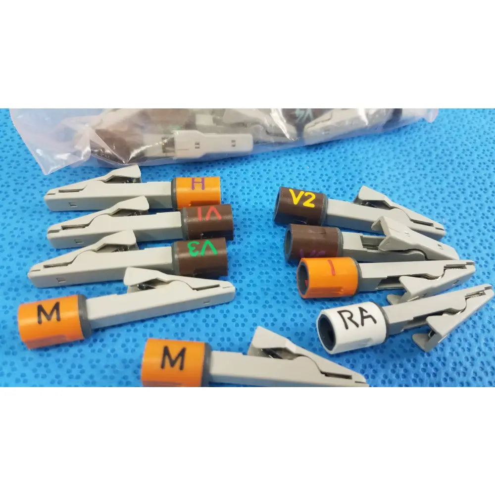 GE Medical Systems CAM 14 ECG Connector Set Ref 900179-202 - ECG Connector Set