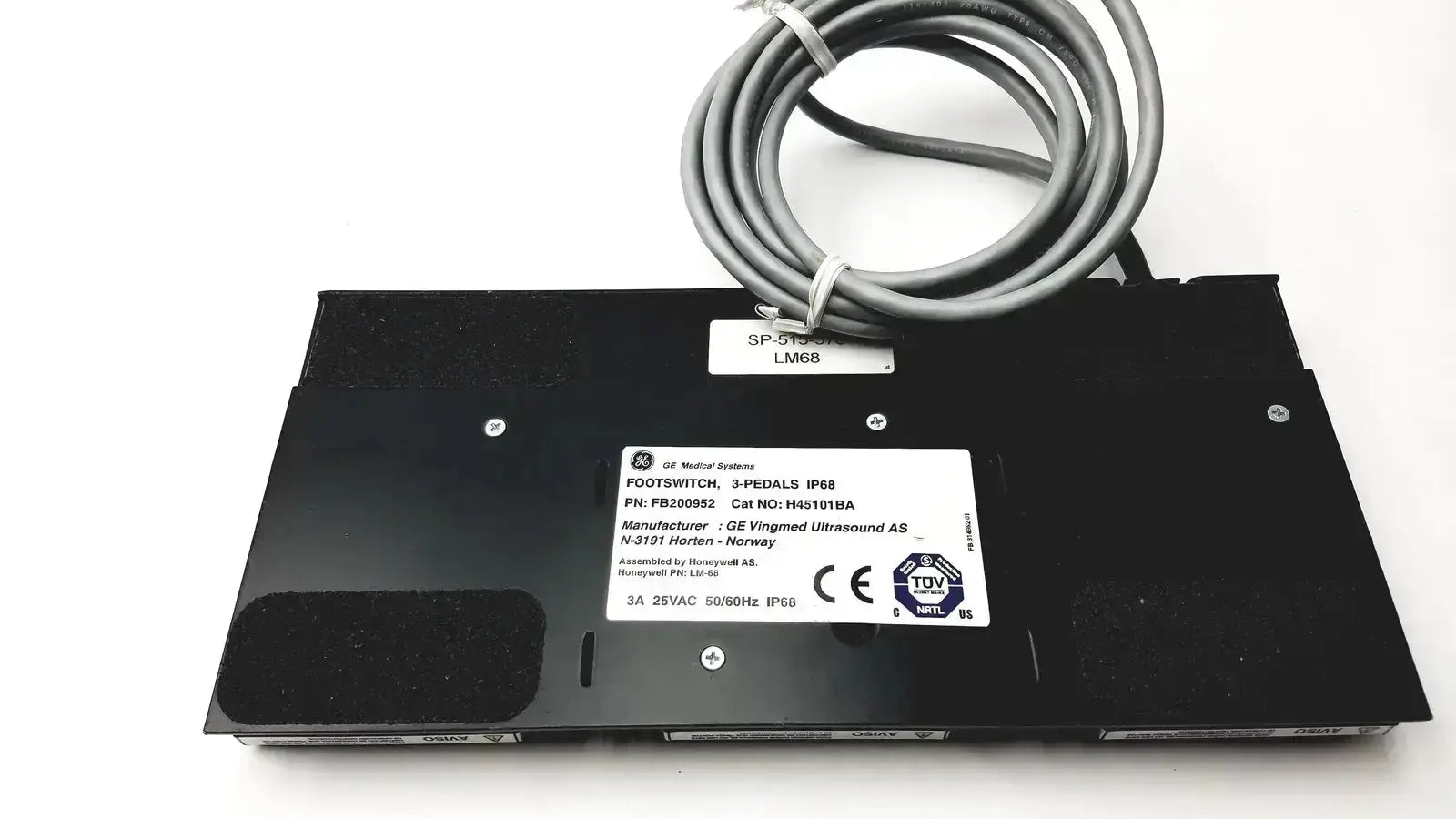 GE Medical Systems Footswitch 3-Padels IP68, PN FB200952 Footswitch, second-hand product photo 5
