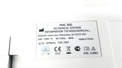 GE Medical Systems MAC 800 ECG Machine ECG Machine, second-hand product photo 16