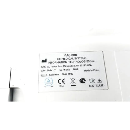 GE Medical Systems MAC 800 ECG Machine ECG Machine, second-hand product photo 16