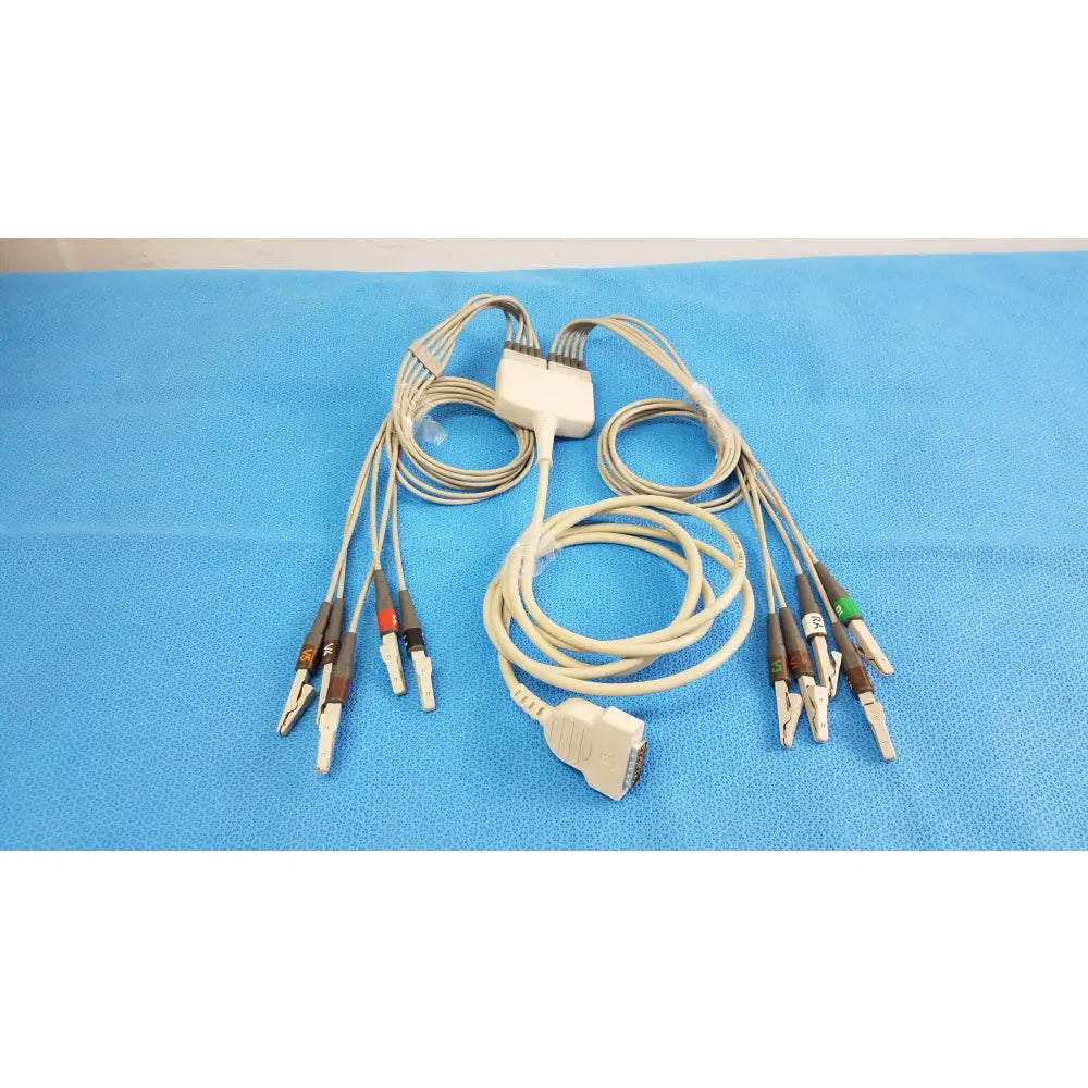 GE Medical Systems Multi-Link 10 Lead ECG Patient Cable & Leadwires - ECG Patient Cable and Leadwires