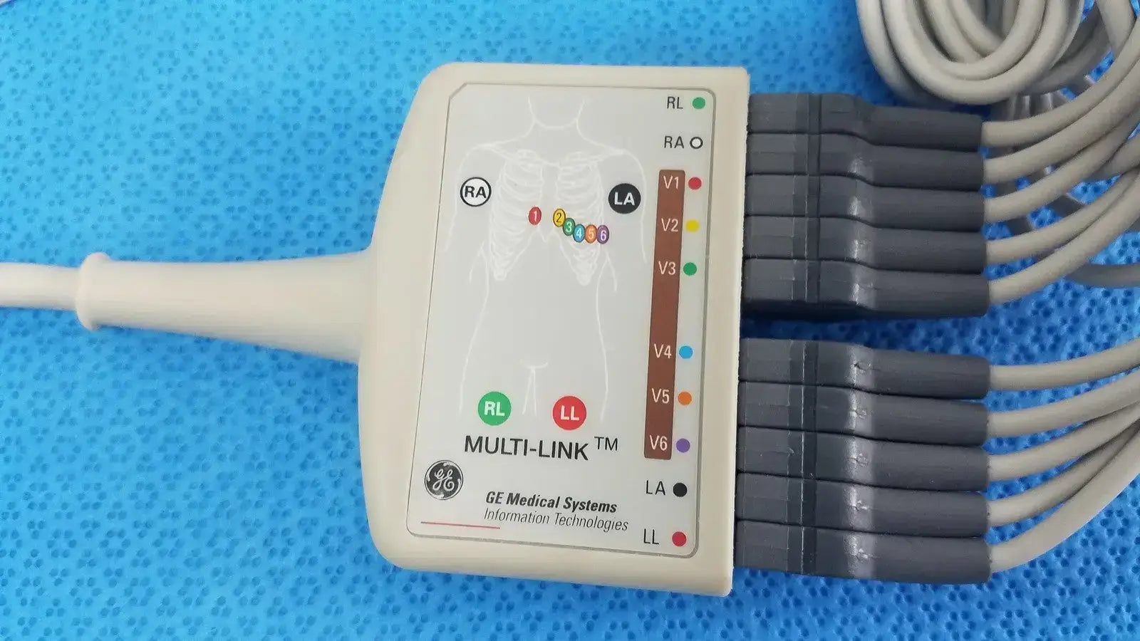GE Medical Systems Multi-Link ECG Cable ECG Cable, second-hand product photo 6