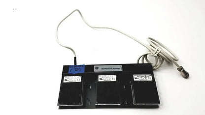 GE Medical Systems Treadlite II Cat No. T-91-SWNO 3 Pedal Footswitch Footswitch, second-hand product photo 1