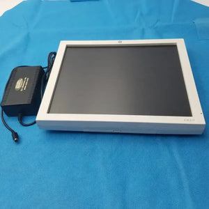 شاشة GE Medical Systems LCD مسطحة طراز USE1903A مع مصدر طاقة