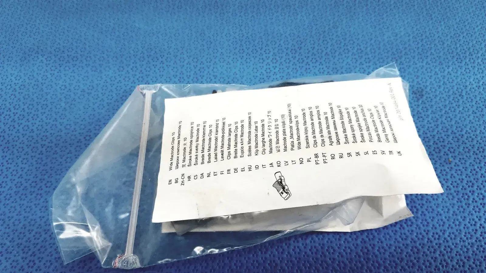 GE Medical Systems Wide Mactrode Clips 10 - REF: 2066867-010 ECG Electrode Clips, second-hand product photo 5